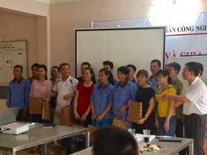 Việt Nhật tổ chức sinh nhật cho cán bộ công nhân viên T8,9&10