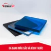 Tấm nhựa Polycarbonate đa dạng màu sắc và kích thước